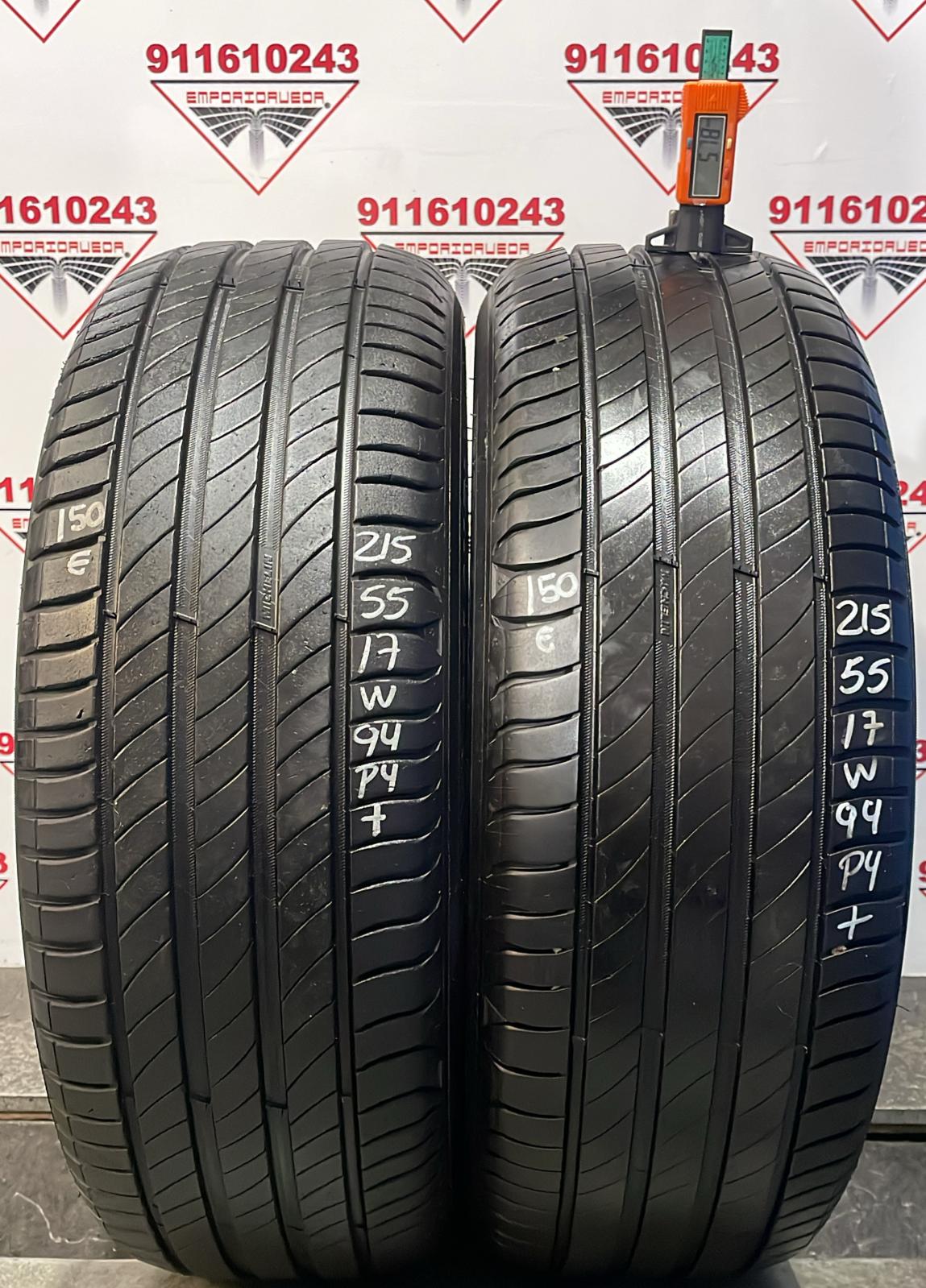 MICHELIN PRIMACY 4 USADO  215/55 R17 94 W